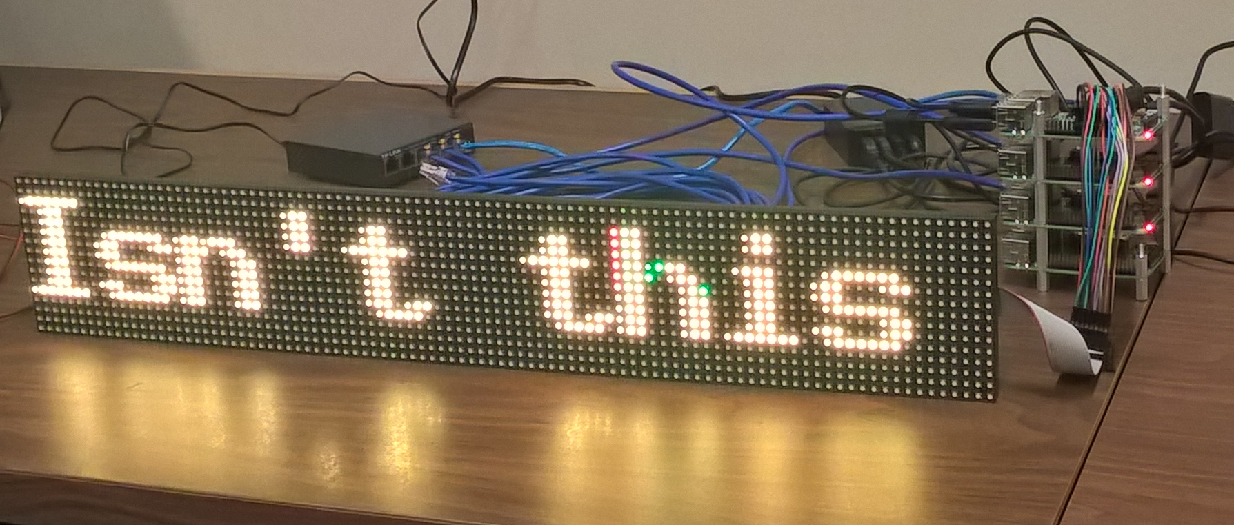 Drive RGB LED Matrix from Raspberry Pi – OSH Park