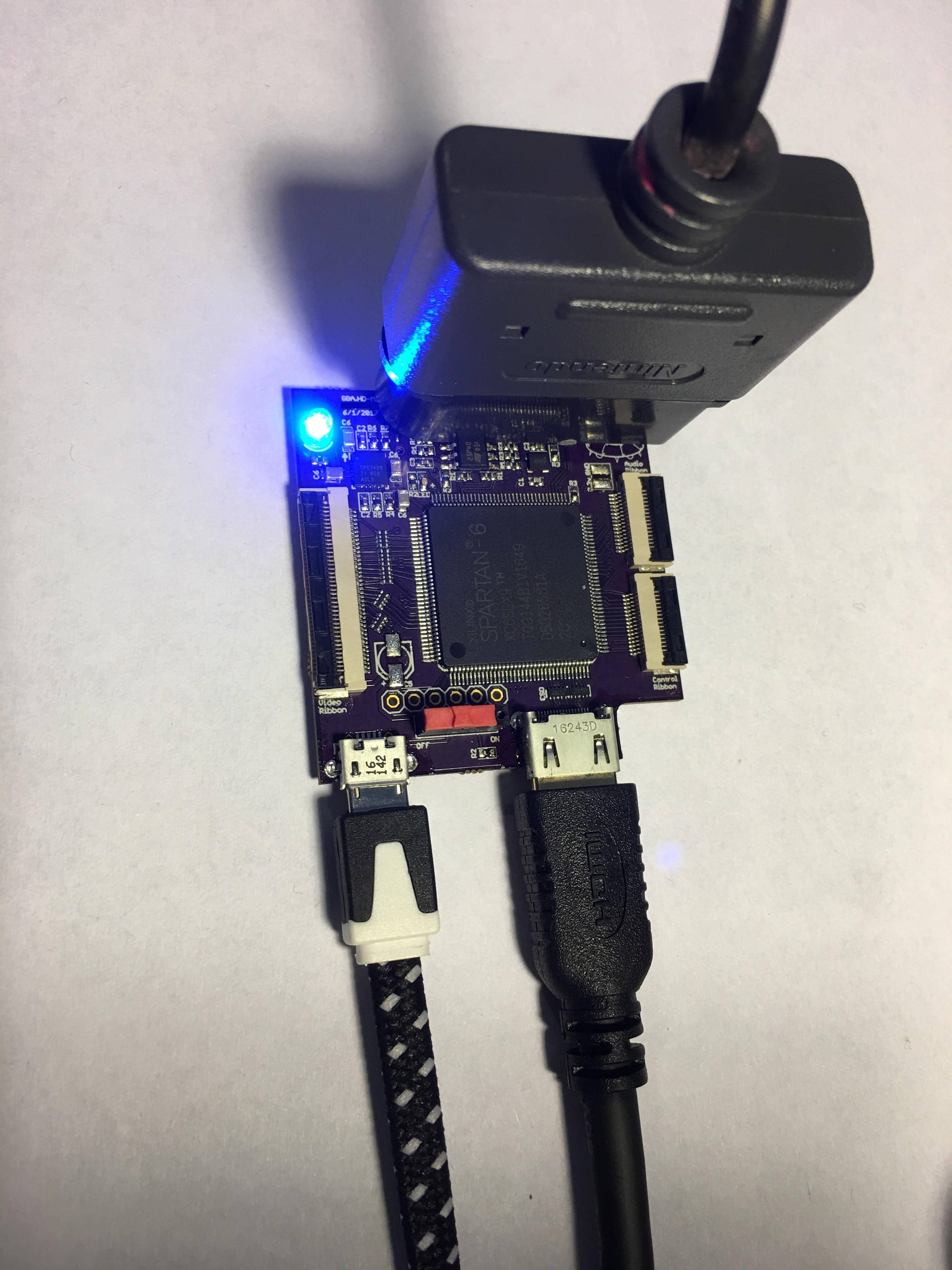 Game Gear HDMI with SNES Controller OSH Park