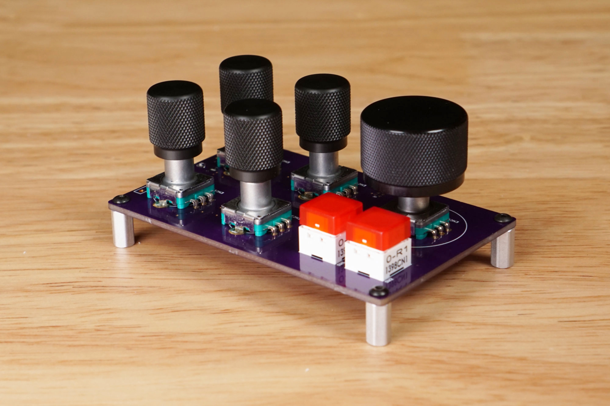 Usb Remote Matho Design USB Knob Box Doubles as a Blackmagic Designs Camera Remote – OSH Park